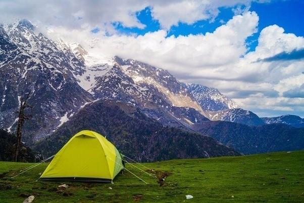 Camping  for Triund Trekking